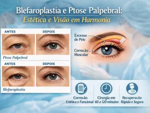 Leia mais sobre o artigo Blefaroplastia e ptose palpebral: quando estética e visão se encontram